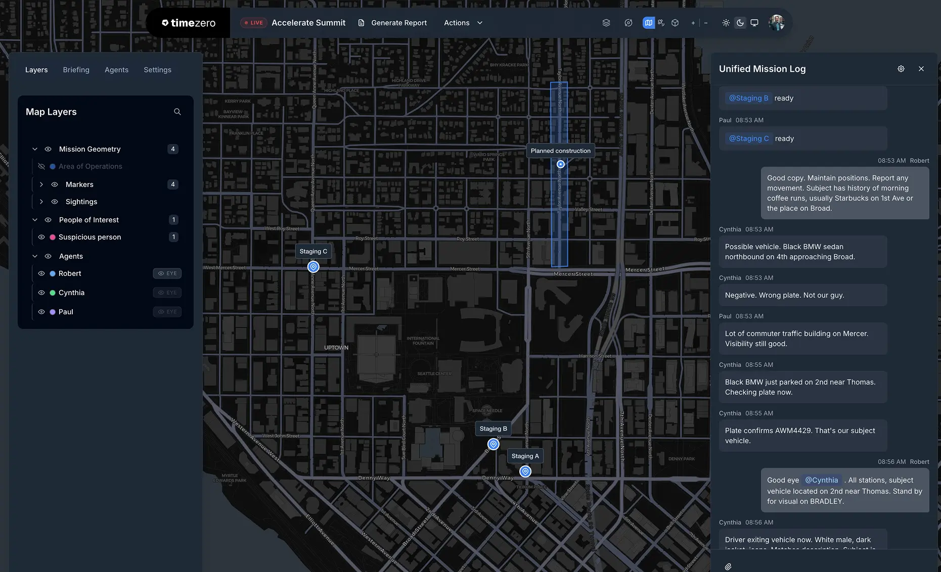 Overwatch mission planning interface